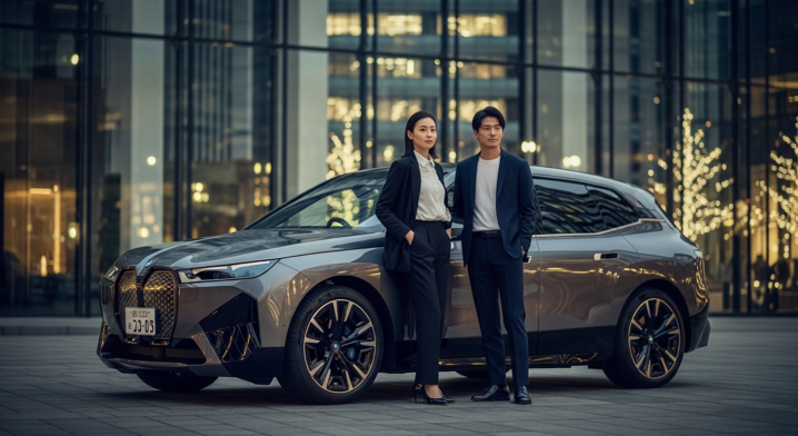 BMW iXのペルソナ画像