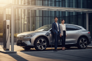 アウディ e-tronのペルソナ画像