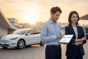 テスラ モデルYのペルソナ画像