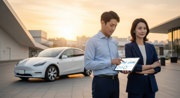 テスラ モデルYのペルソナ画像